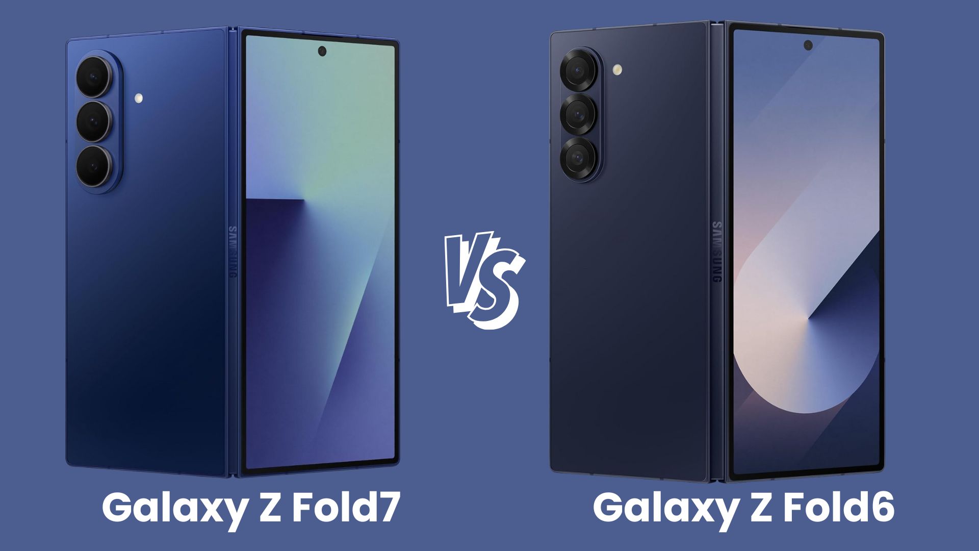 Galaxy Z Fold7 vs Fold6 detailed comparison for upgrade decision